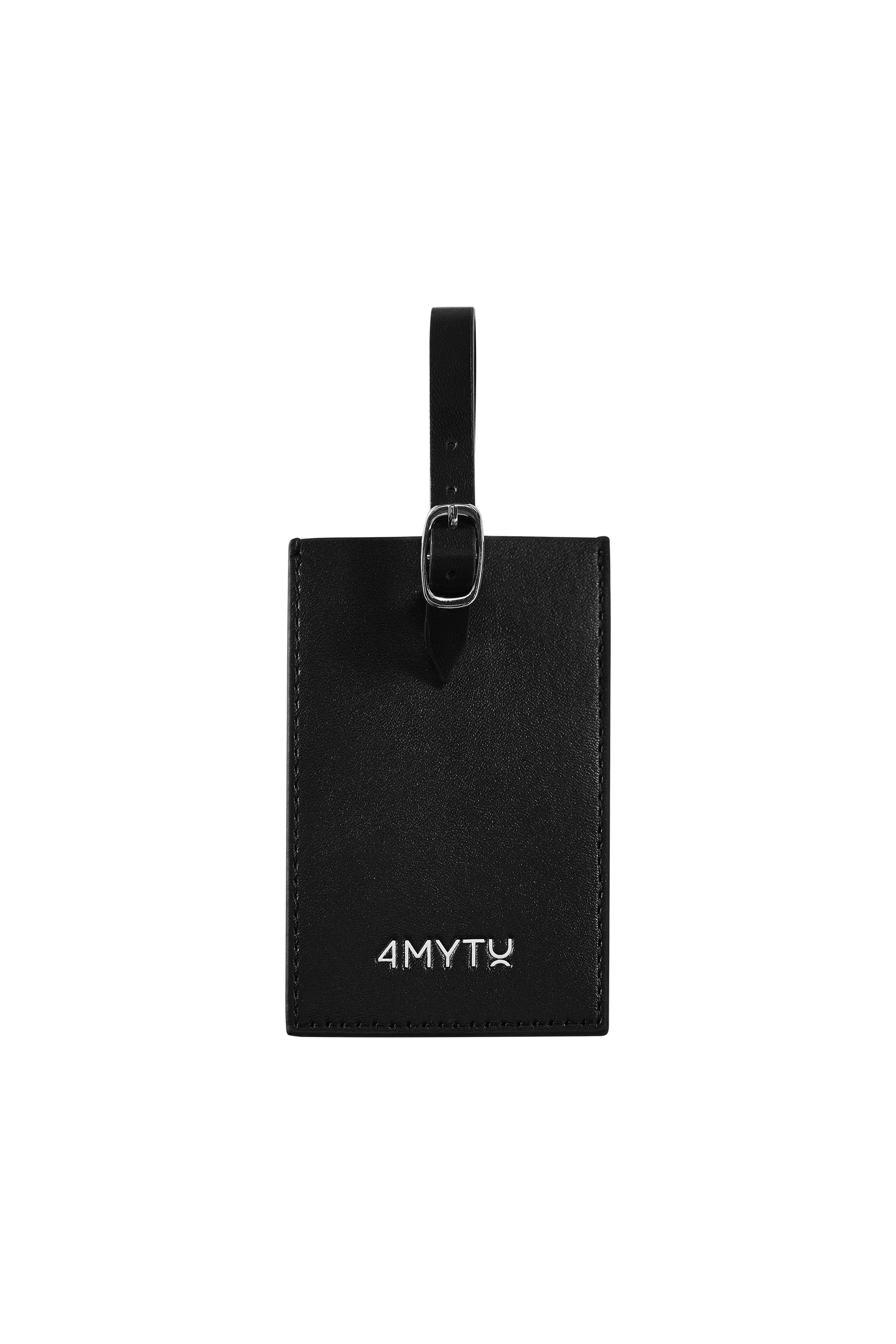 Luggage Tag in Jet Black