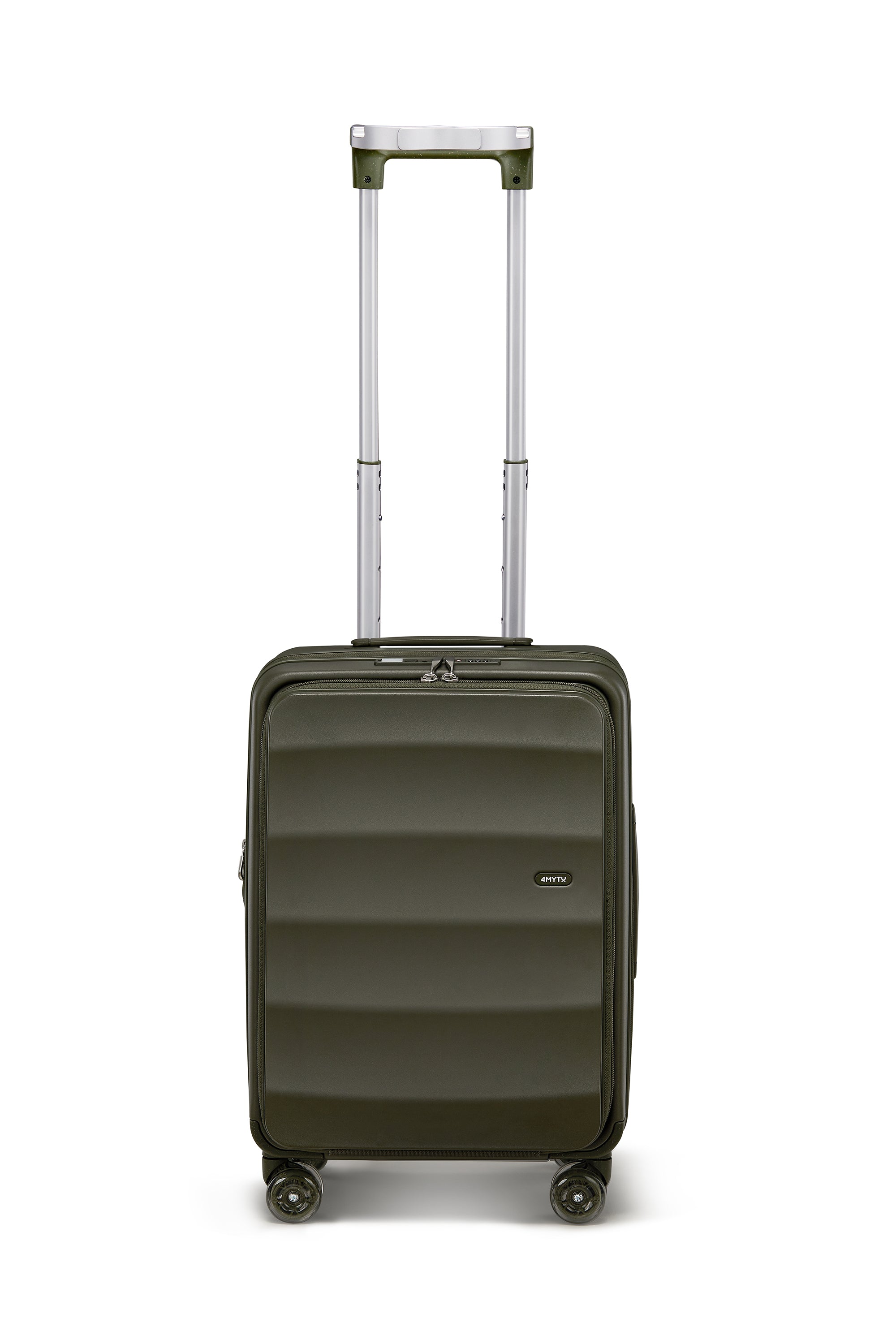 front open hard shell suitcase