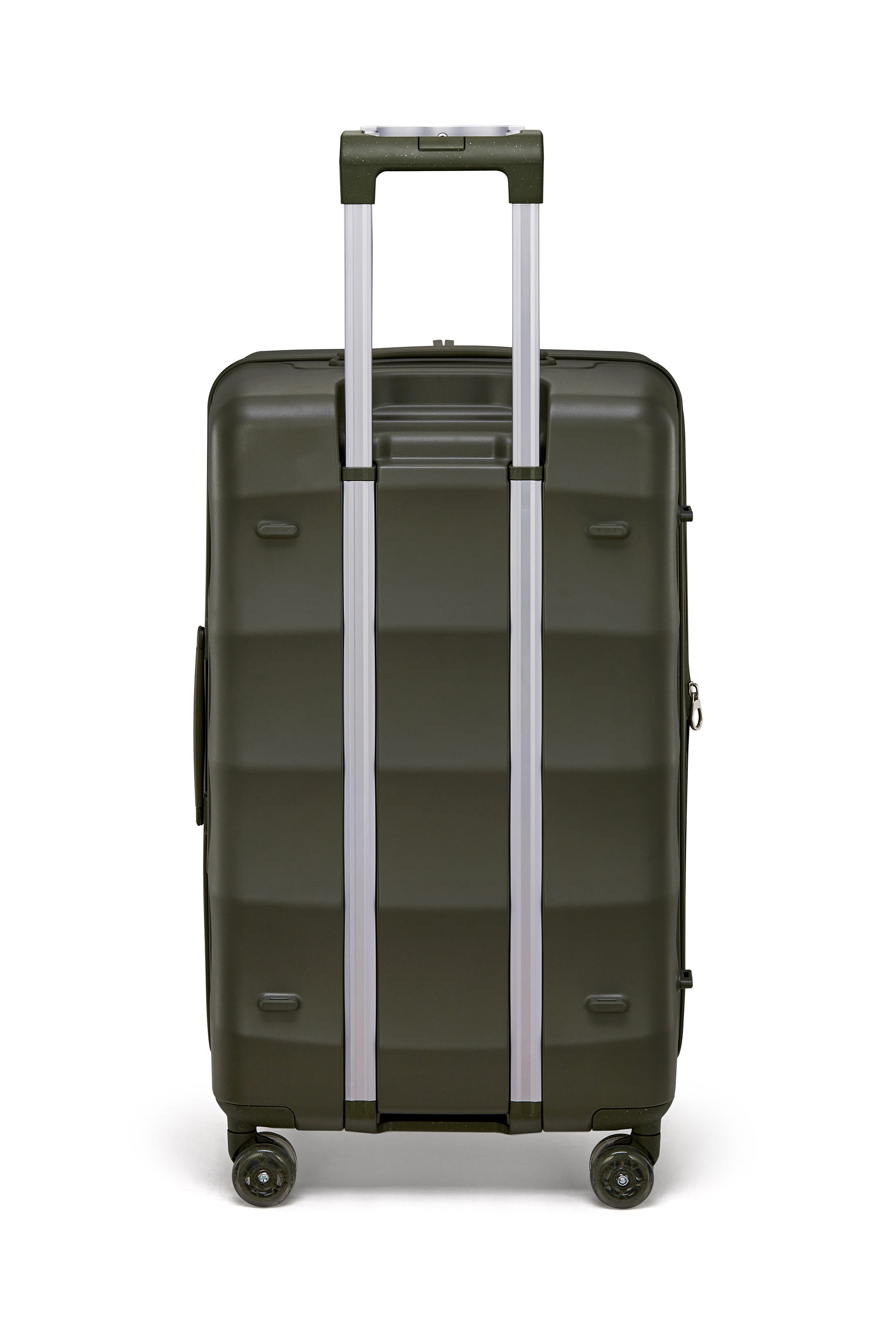 Aspen Green 4MYTU Tank Checked Luggage with durable hardshell design