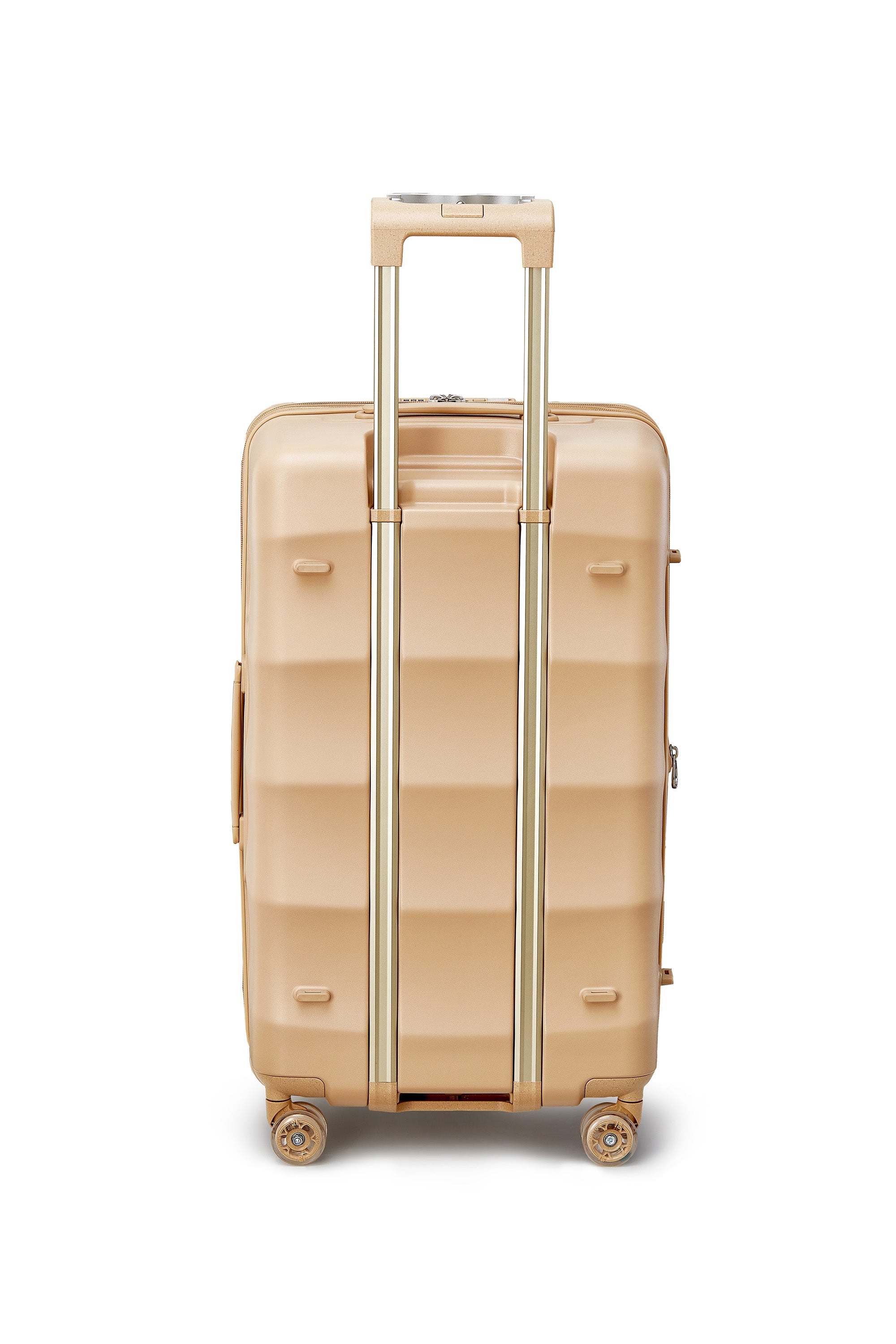 Sandstorm 4MYTU carry-on suitcase with elegant design and quiet skateboard wheels